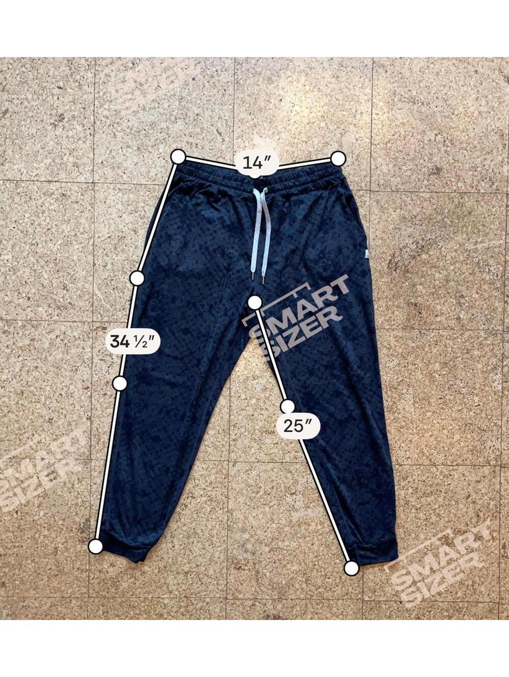 VUORI Women's Performance Jogger Size Medium Charcoal/Black Patterned Heather - Picture 3 of 5